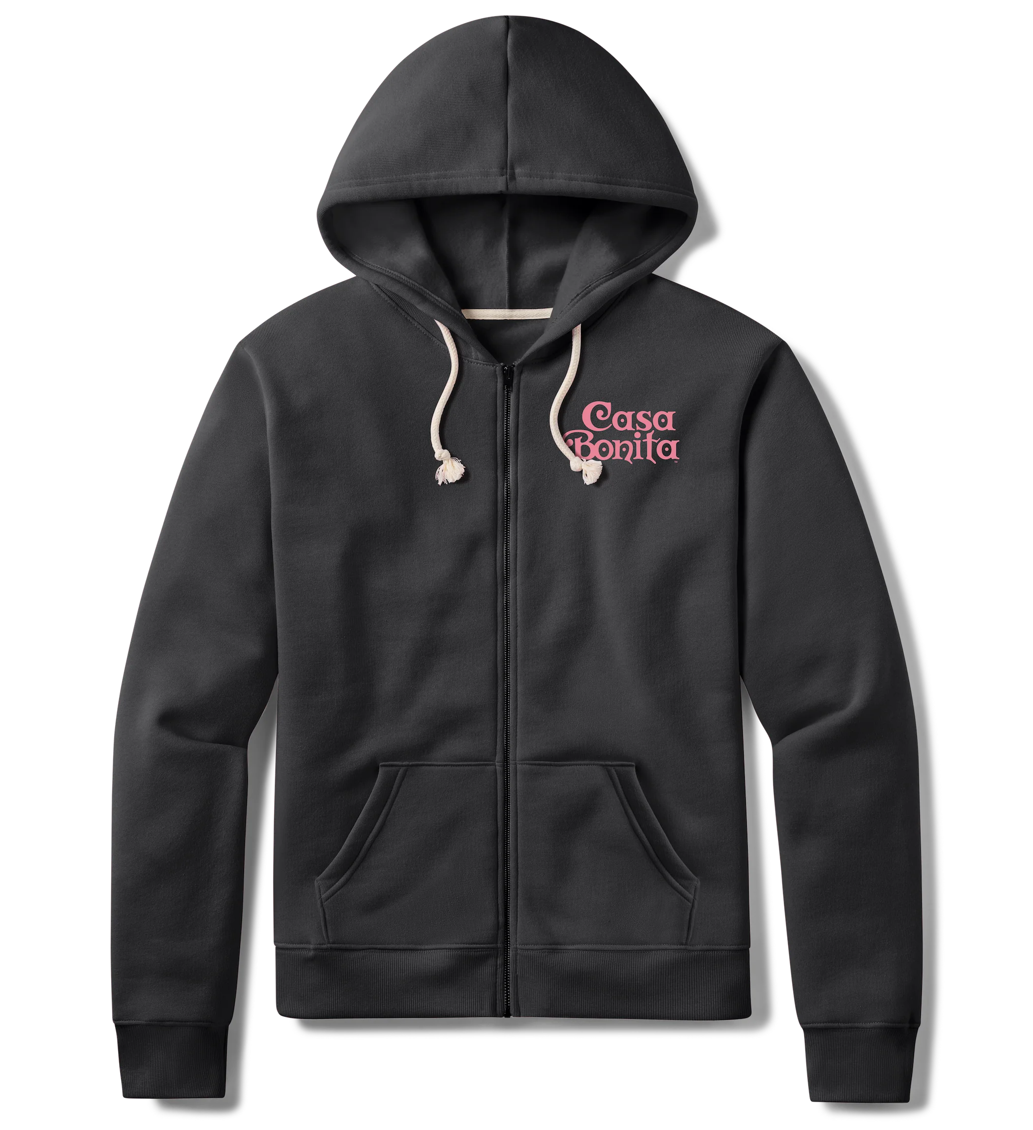 Casa Bonita Black Landmark Tower Full Zip Hoodie - Image 2