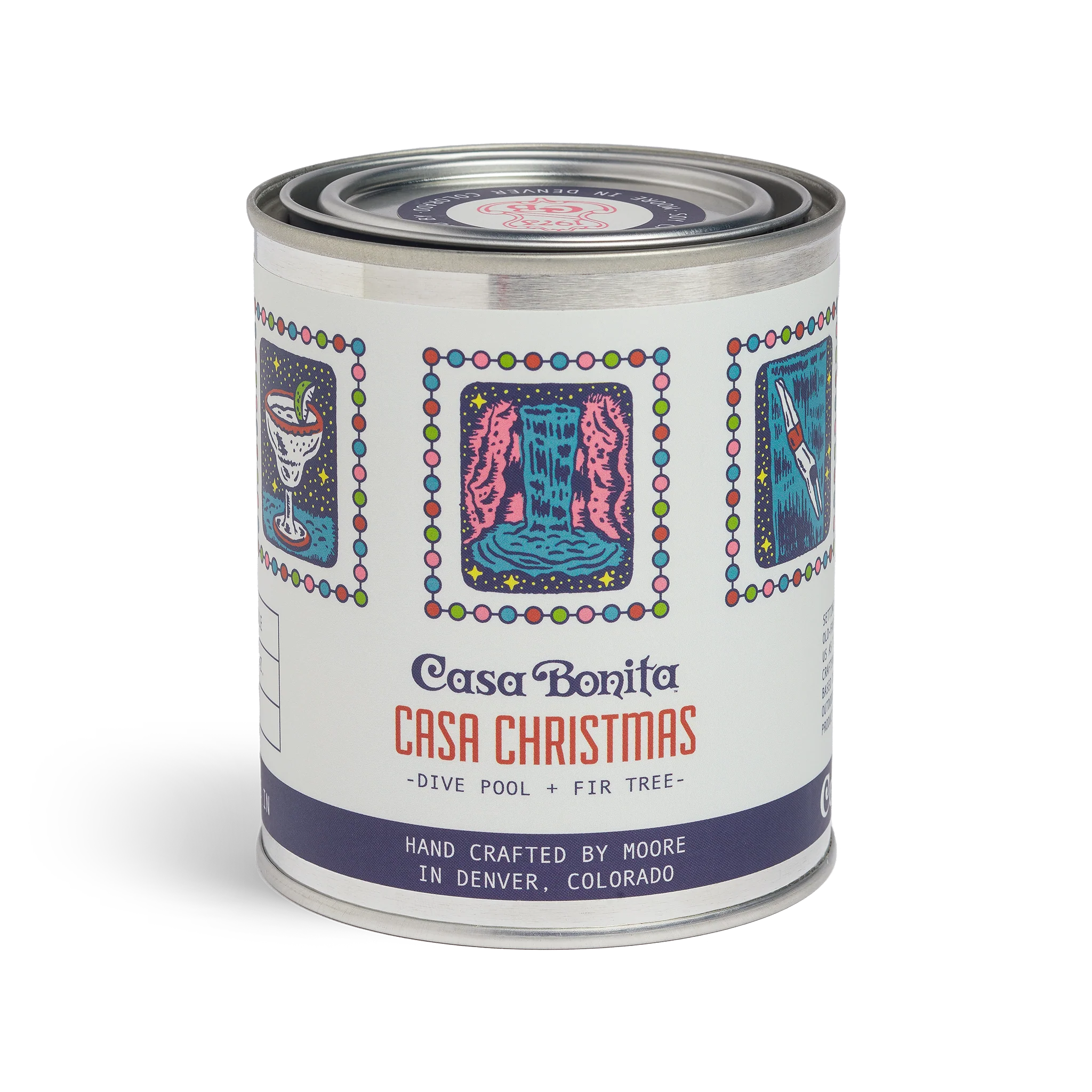 Casa Bonita Casa Christmas Candle