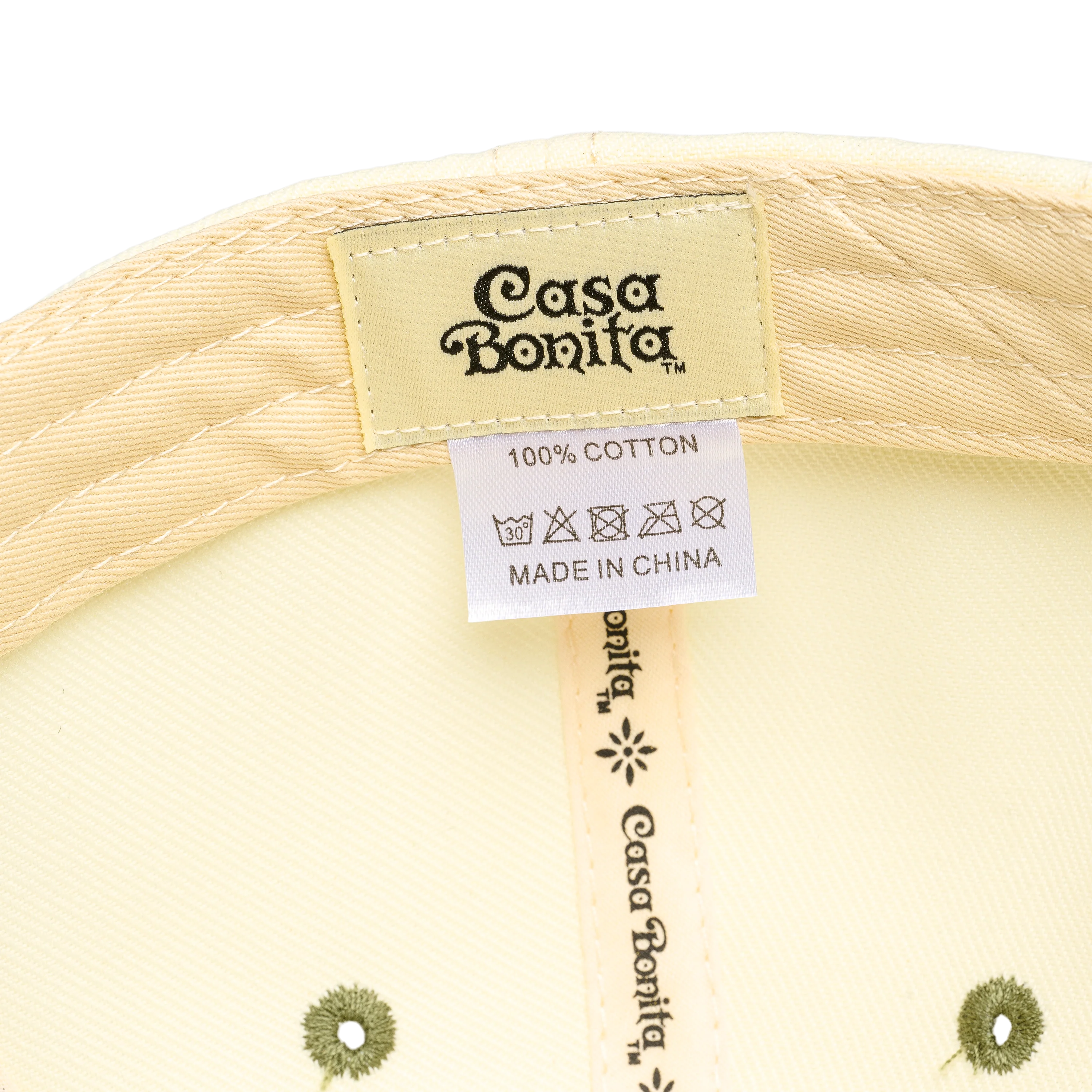 Casa Bonita Cream Two-Tone Retro Diver A-Frame Hat - Image 3