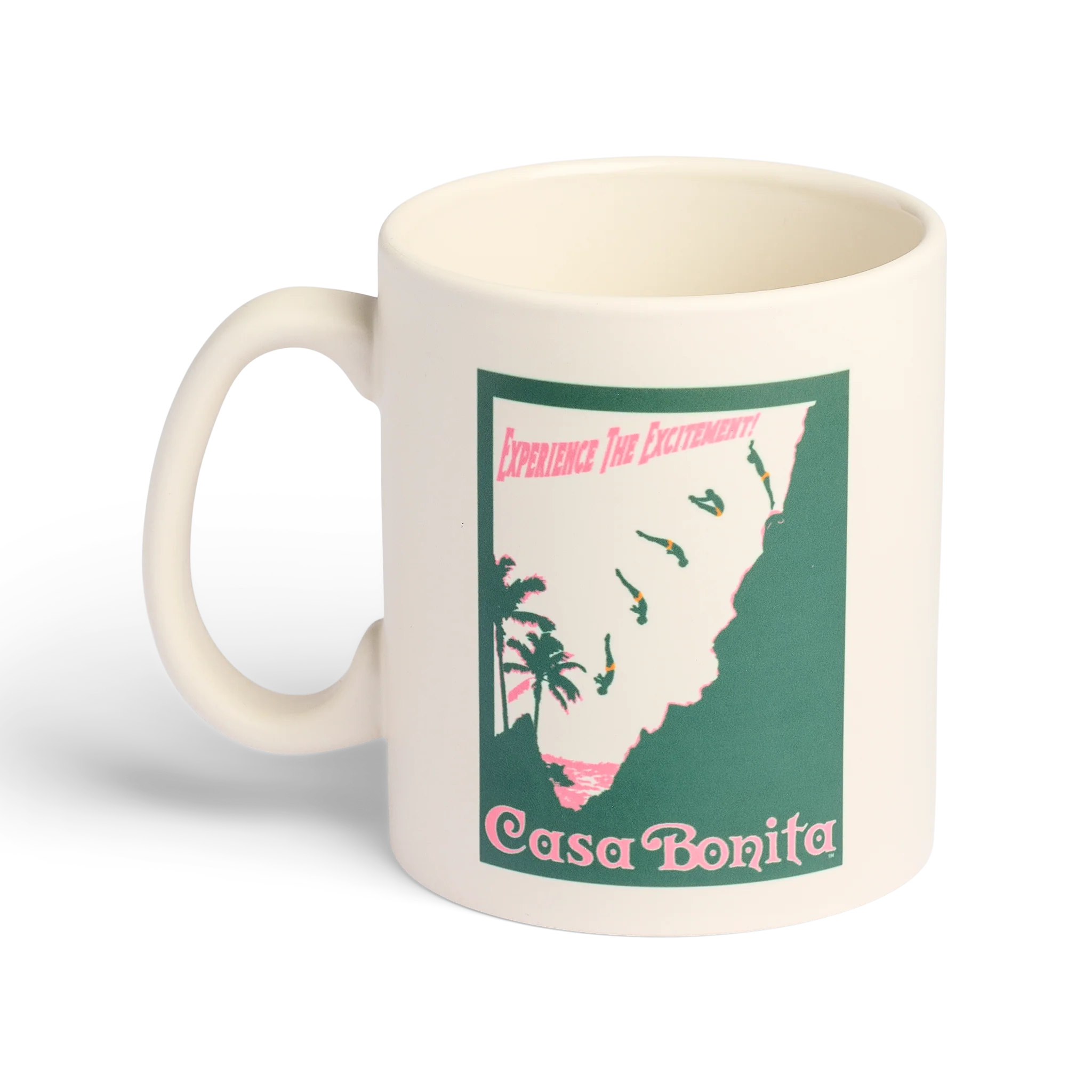 Casa Bonita Oatmeal Acapulco Diver Matte Mug