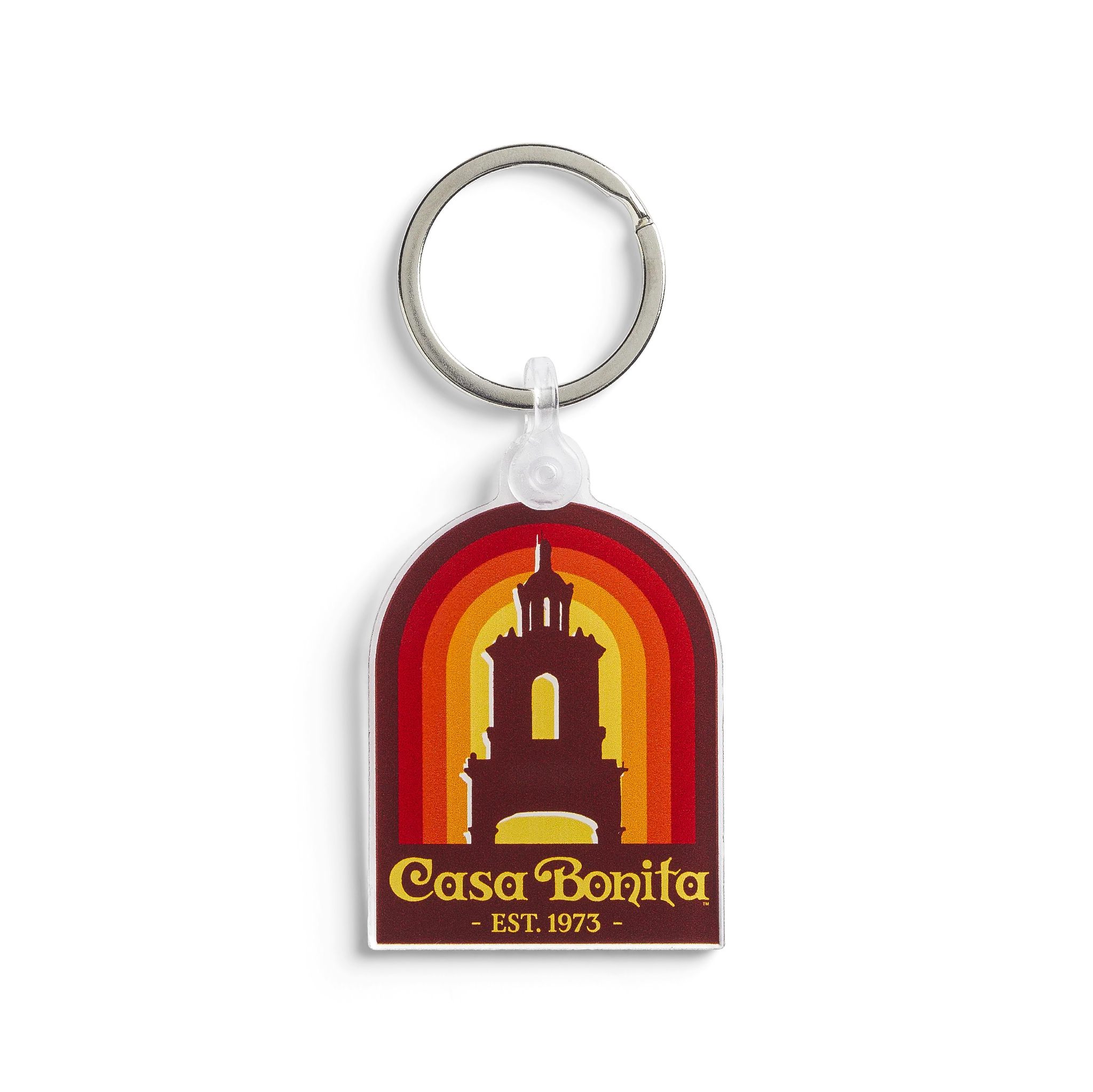 Casa Bonita Sunset Tower Keychain