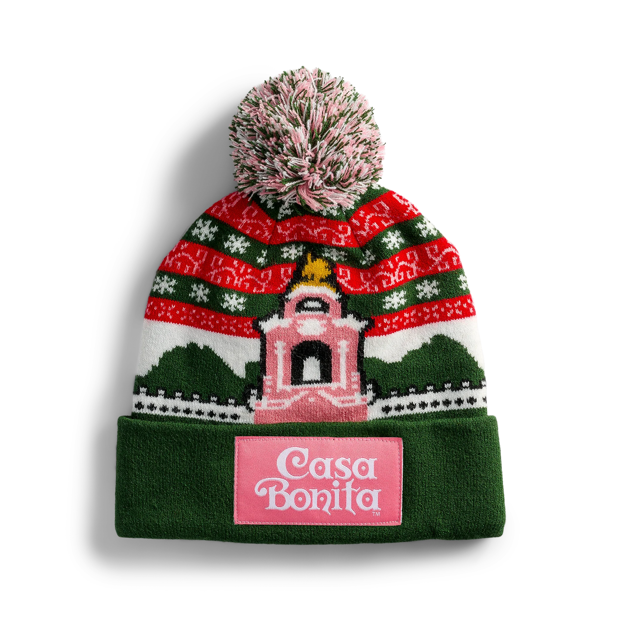 Casa Bonita Snowy Front Range Beanie