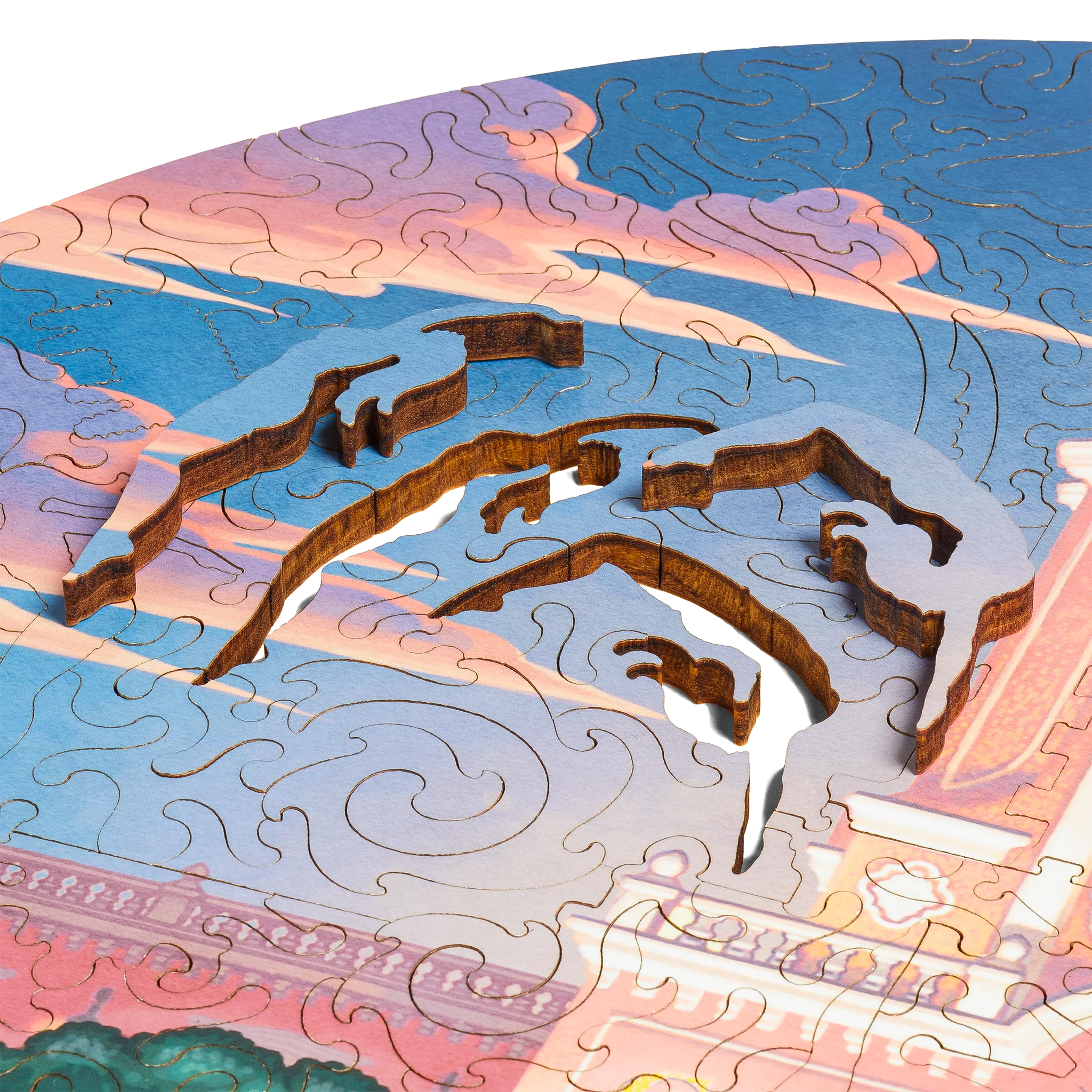 Casa Bonita Liberty Puzzles Tower Puzzle - Image 4
