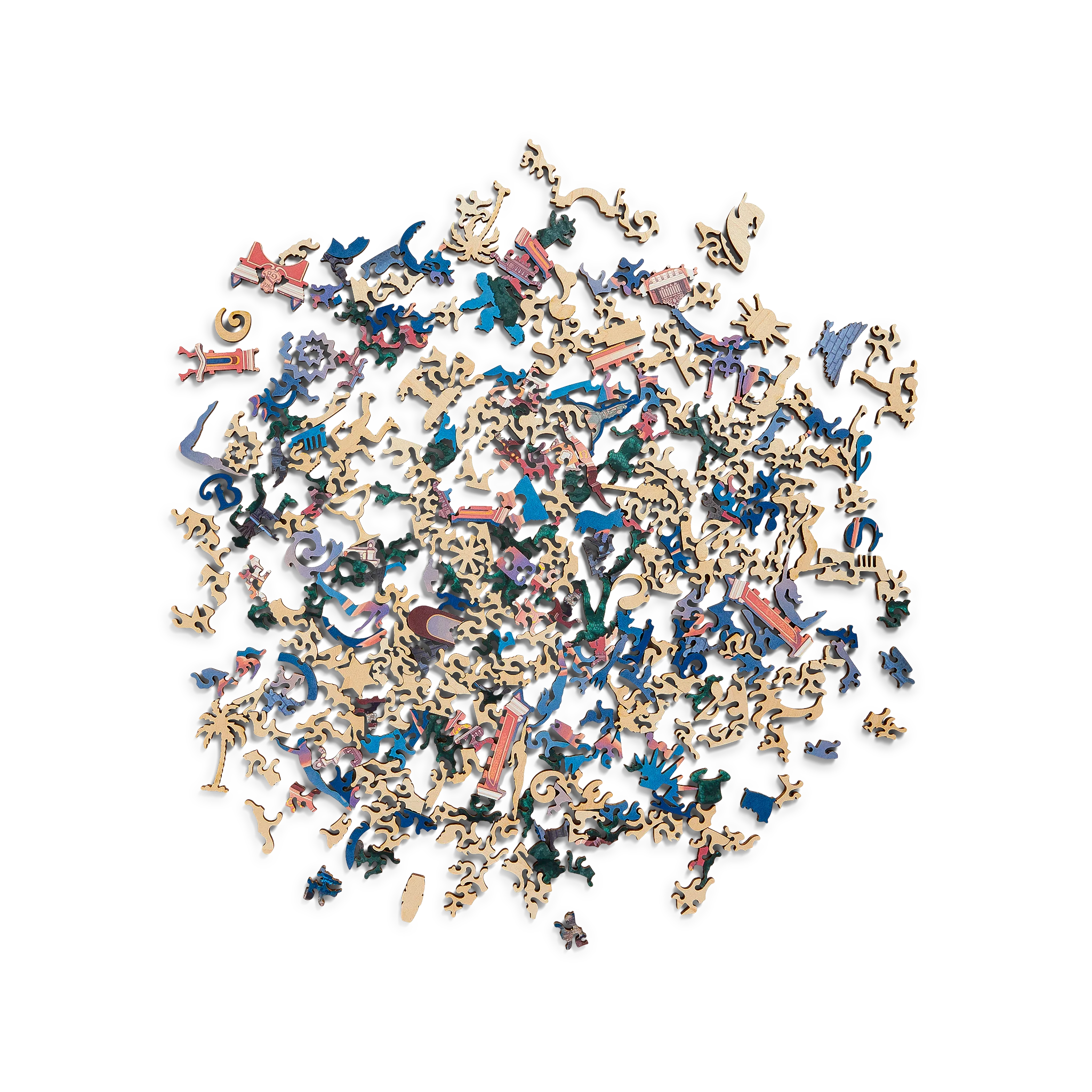 Casa Bonita Liberty Puzzles Tower Puzzle - Image 5