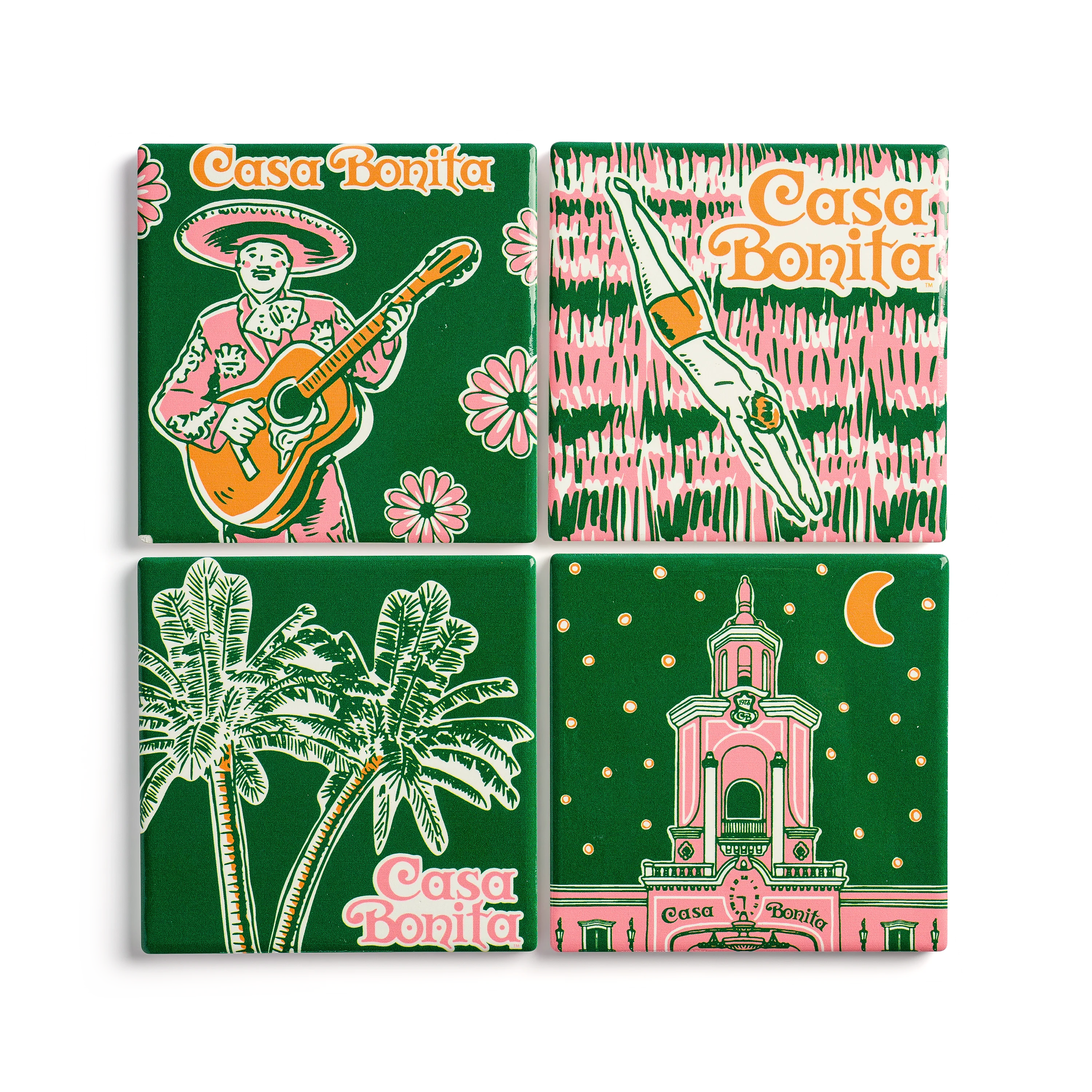 Casa Bonita Twilight Tower Coaster Set - Image 2