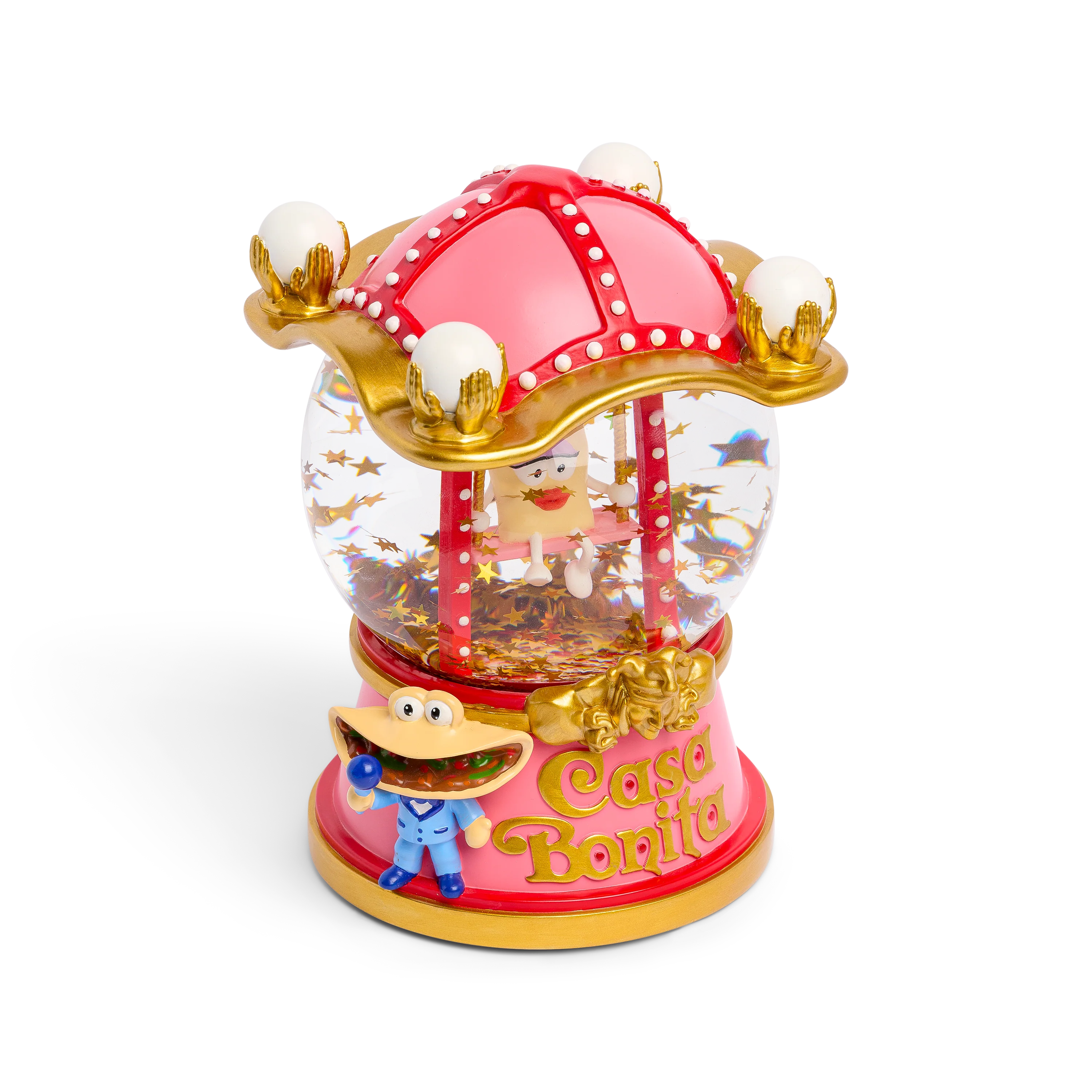 Casa Bonita 6 Inch Sopaipilla Snowglobe - Image 3
